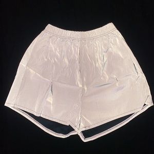 Holographic shorts size Medium, concert shorts